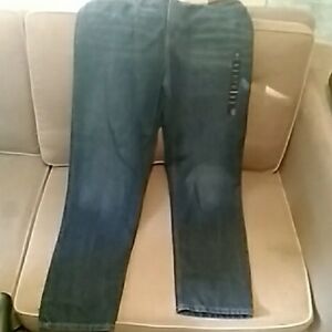 Ruff Hewn Men's Relaxed Jeans - Dark Blue